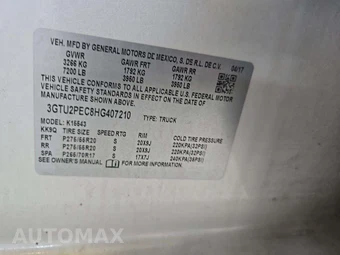 2017 GMC Sierra 1500 Denali Crew Cab Short Bed 5SA - miniatura 5