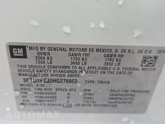 2017 GMC Sierra 1500 Denali Crew Cab Short Bed 5SA - miniatura 21