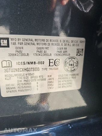 2017 GMC Sierra 1500 SLT Crew Cab Short Bed - miniatura 15