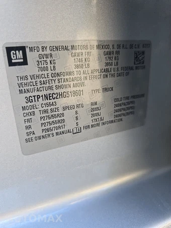 2017 GMC Sierra 1500 SLT Crew Cab Short Bed 4SA - miniatura 14
