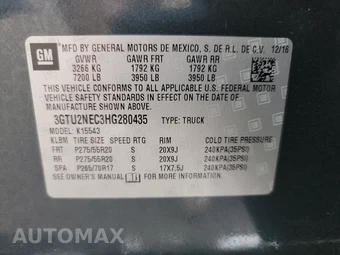2017 GMC Sierra 1500 SLT Crew Cab Short Bed 4SA – miniatura 14