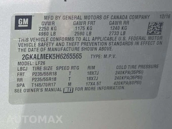 2017 GMC Terrain SLE-1 3SA – miniatura 5