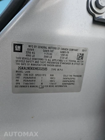 2017 GMC Terrain SLE-2 3SB – miniatura 14
