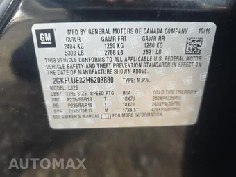 2017 GMC Terrain SLT 4SA – miniatura 17