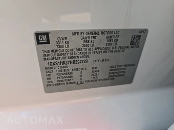 2017 GMC Yukon Denali XL 5SA - miniatura 15
