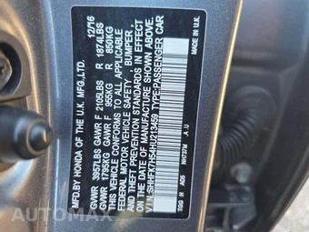 2017 Honda Civic Hatchback EX - miniatura 5