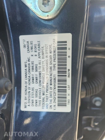 2017 Honda Civic Sedan EX - miniatura 15