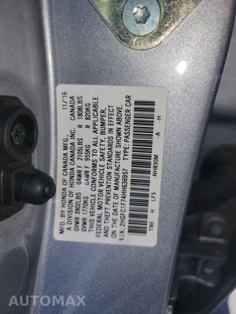2017 Honda Civic Sedan EX-L - miniatura 14