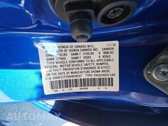 2017 Honda Civic Sedan EX-L w/Navigation - miniatura 14