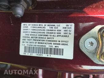 2017 Honda CR-V EX-L - miniatura 14