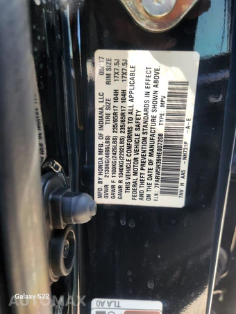 2017 Honda CR-V LX - miniatura 17