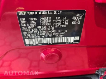 2017 Honda HR-V EX - miniatura 5