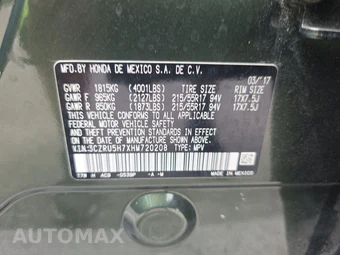 2017 Honda HR-V EX-L w/Navigation - miniatura 14