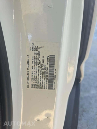 2017 Honda Odyssey EX-L w/RES 118.1" WB - miniatura 5