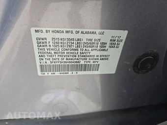 2017 Honda Pilot EX - miniatura 15
