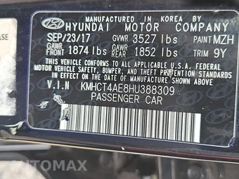 2017 Hyundai Accent Value Edition Sedan – miniatura 14