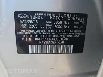 2017 Hyundai Elantra GT Hatchback – miniatura 11