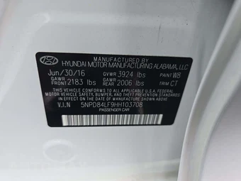 2017 Hyundai Elantra Limited Sedan - miniatura 5