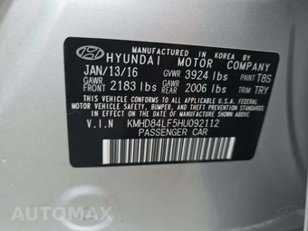 2017 Hyundai Elantra Limited Sedan - miniatura 5