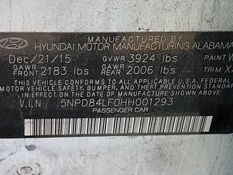 2017 Hyundai Elantra SE Sedan – miniatura 14