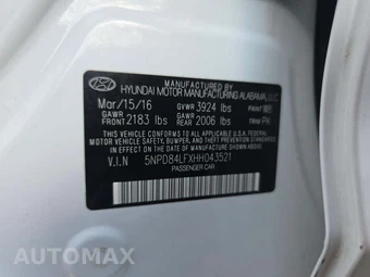 2017 Hyundai Elantra SE Sedan – miniatura 5