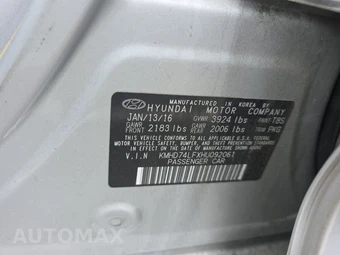 2017 Hyundai Elantra SE Sedan – miniatura 15
