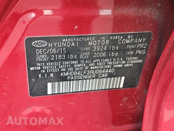 2017 Hyundai Elantra SE Sedan – miniatura 14