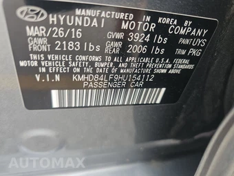2017 Hyundai Elantra SE Sedan - miniatura 14