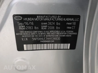 2017 Hyundai Elantra Value Edition Sedan - miniatura 14