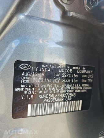2017 Hyundai Elantra Value Edition Sedan – miniatura 15