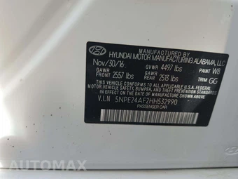 2017 Hyundai Sonata – miniatura 5