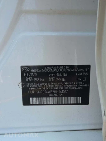 2017 Hyundai Sonata Limited 2.0T - miniatura 2