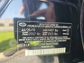 2017 Hyundai Sonata SE – miniatura 15