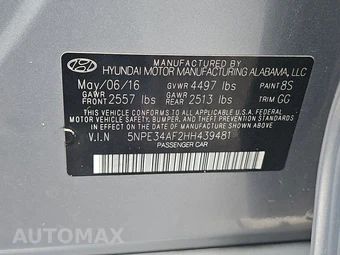 2017 Hyundai Sonata Sport – miniatura 14