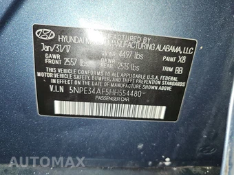 2017 Hyundai Sonata Sport – miniatura 14