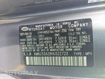 2017 Hyundai Tucson Limited - miniatura 14