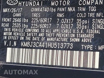 2017 Hyundai Tucson SE - miniatura 14