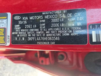 2017 Kia Forte S Sedan – miniatura 14