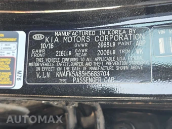 2017 Kia Forte5 LX Hatchback – miniatura 14
