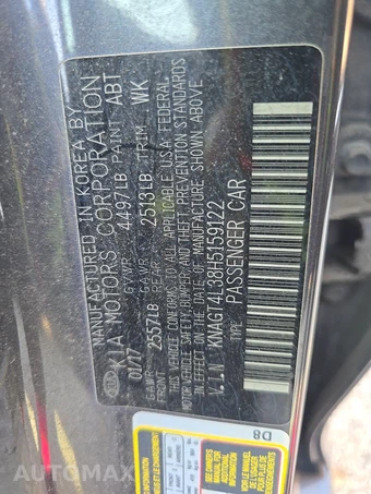 2017 Kia Optima LX 2.4L – miniatura 14