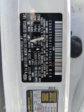 2017 Kia Sorento LX – miniatura 14