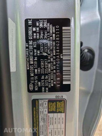 2017 Kia Sorento LX – miniatura 6