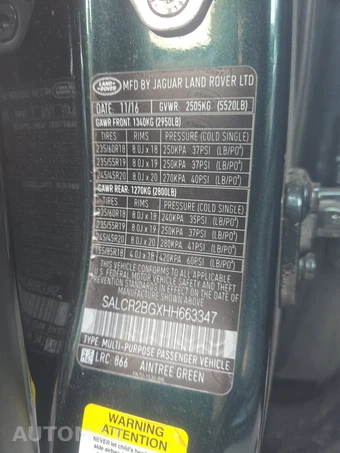 2017 Land Rover Discovery Sport HSE – miniatura 14