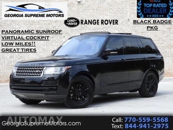 2017 Land Rover Range Rover - car from the USA, Manheim Buy-Now listing at AUTOMAX