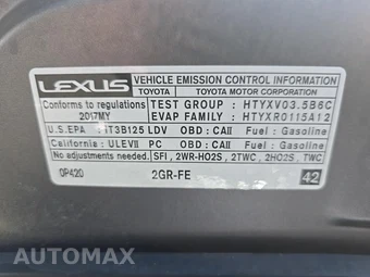 2017 Lexus ES 350 – miniatura 20