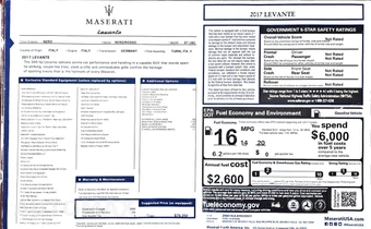 2017 Maserati Levante – miniatura 53
