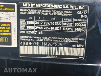 2017 Mercedes-Benz AMG GLS 63 4MATIC – miniatura 15