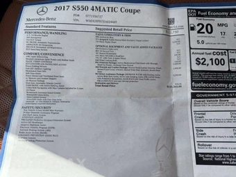 2017 Mercedes-Benz S 550 4MATIC Coupe - miniatura 39