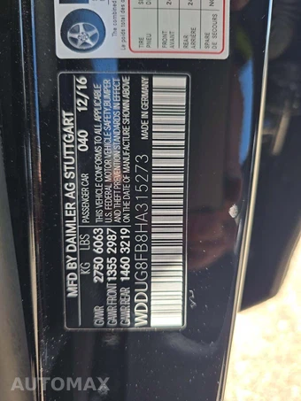 2017 Mercedes-Benz S 550 4MATIC Sedan - miniatura 2