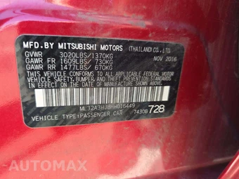 2017 Mitsubishi Mirage ES – miniatura 5